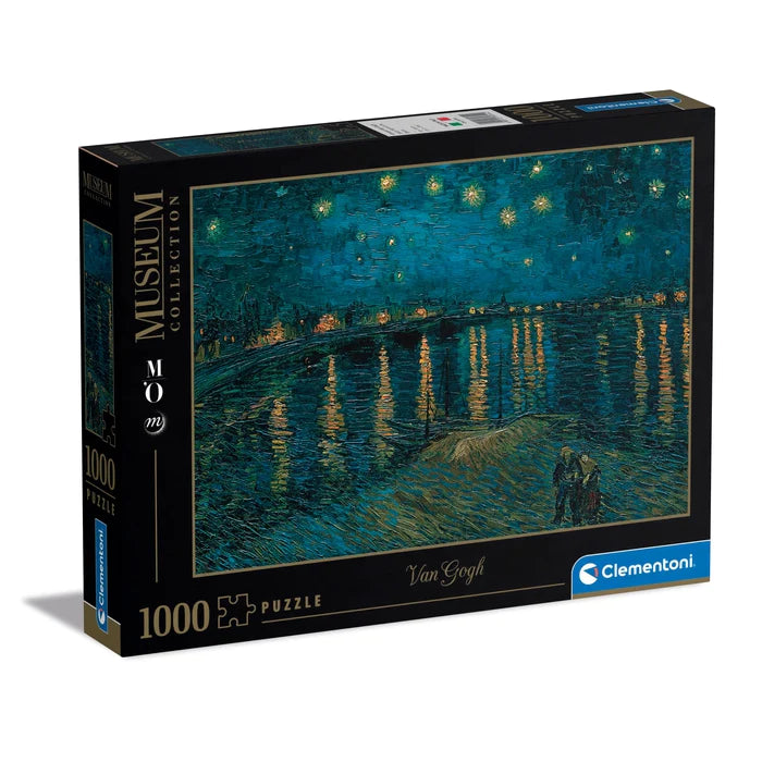 Van Gogh - Notte stellata sul Rodano - Puzzle 1000 pcs