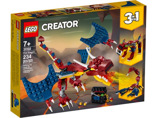 Creator 31102 - Fire Dragon