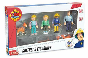 Sam Le Pompier - Coffret 5 Figurines