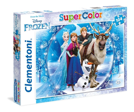 Disney Frozen - 104 pcs - Supercolor Puzzle