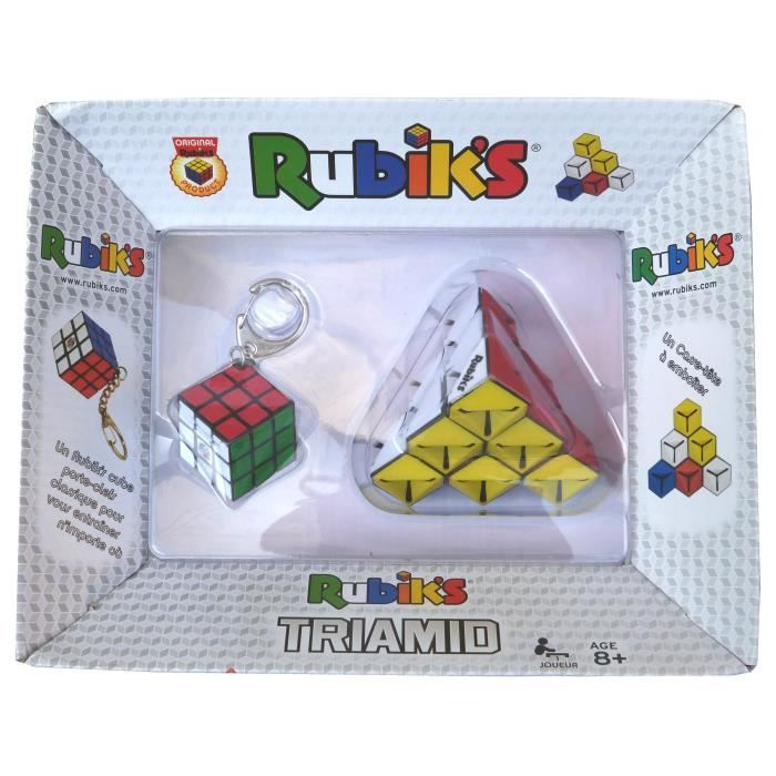 Rubik's Triamid Set + Keychain 3x3